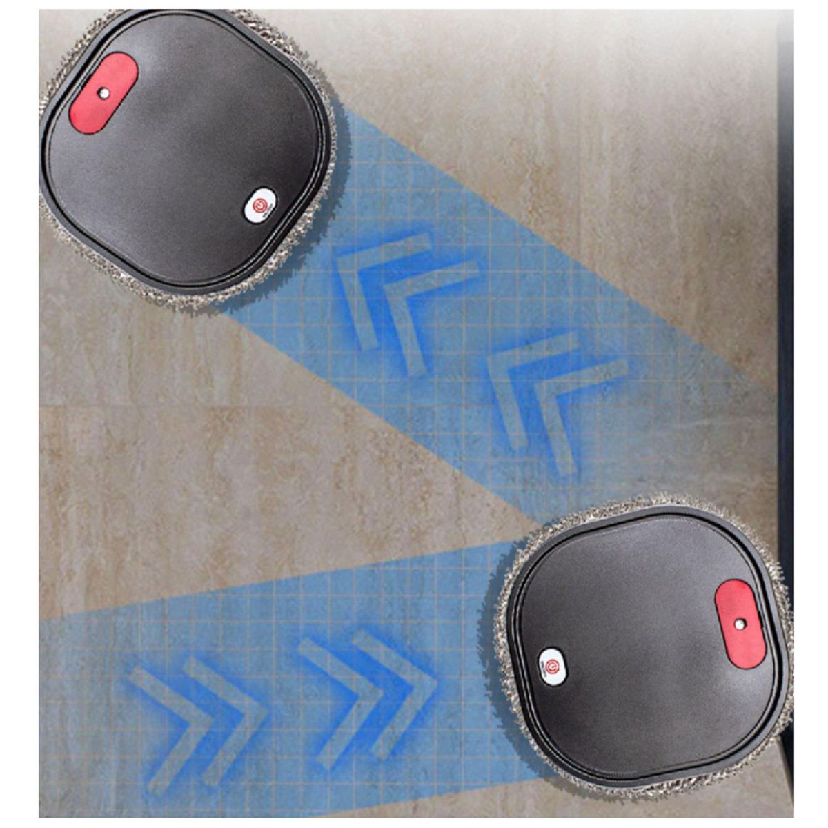 Sweeping Robot Automatic Electric Floor Mops 1500 MAh Mopping with Sprayer Machine Floor Steam Cleaner Robot