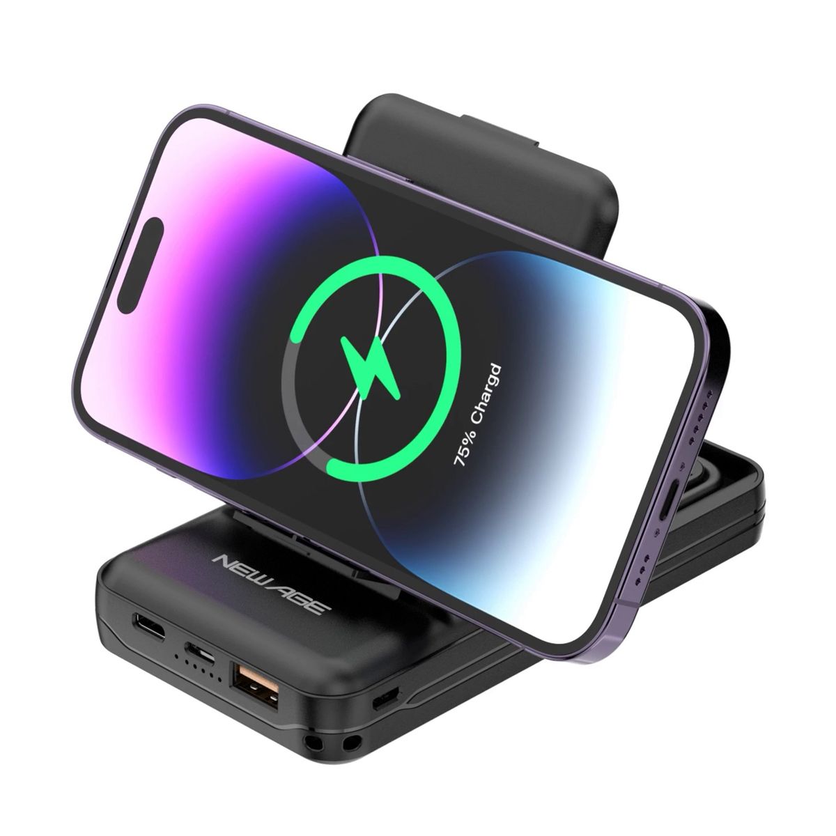 10000mAh Wireless Power Bank. New Age 20W MultiPurpose Power Bank.