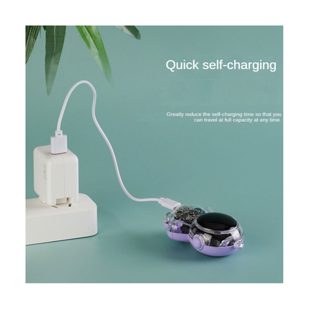 Mini Keychain  Digital Display Spaceman Power Pod 1500MAh D