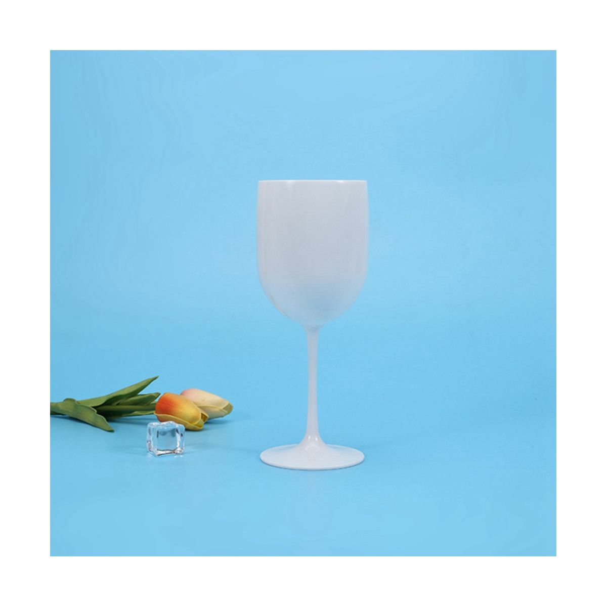 4Pcs Legant and Unbreakable  Glasses, Plastic