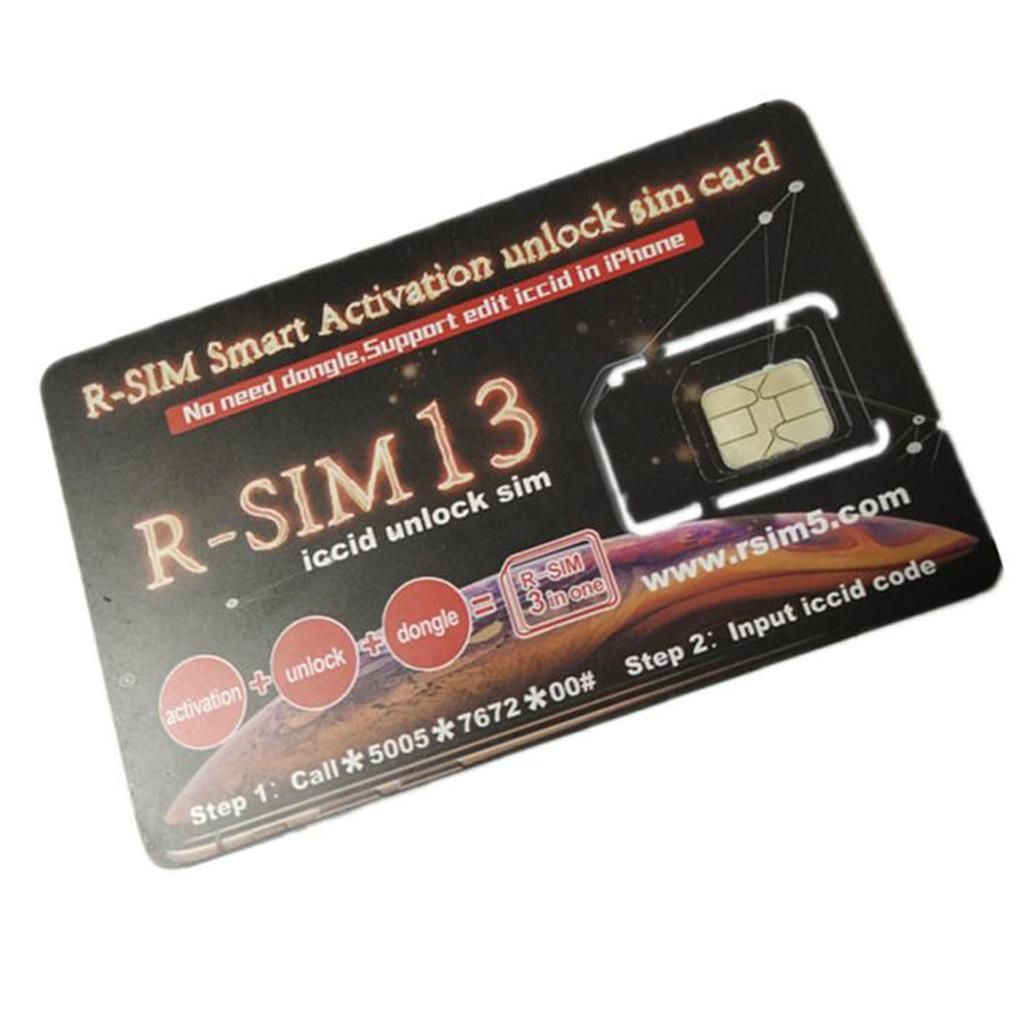 R-sim Unlock Card, Global Universal 3 In 1 Unlock Card For IPhone XR