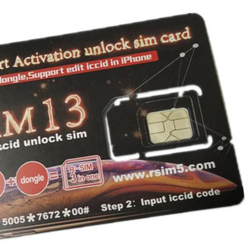 R-sim Unlock Card, Global Universal 3 In 1 Unlock Card For IPhone XR