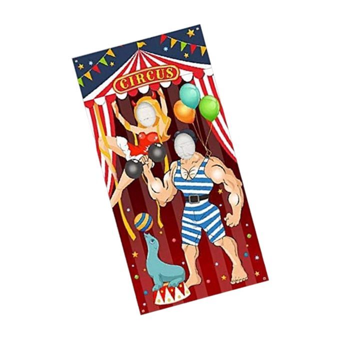 Hanging Throwing Game Banner For Outdoor/Indoor Game Background