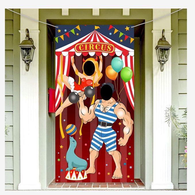 Hanging Throwing Game Banner For Outdoor/Indoor Game Background