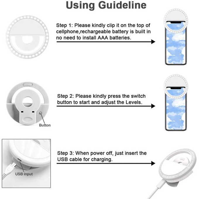 Selfie Ring Light For Phone Camera