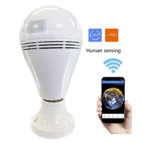 360° Panorama Hidden Wireless Wifi Led Light Bulb