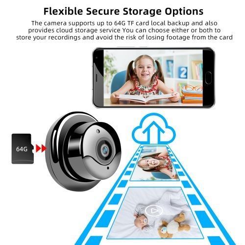 1080P Wireless Mini WiFi Camera Home Security Camera IP CCTV Surveillance IR Night Vision Motion