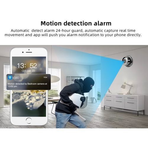 1080P Wireless Mini WiFi Camera Home Security Camera IP CCTV Surveillance IR Night Vision Motion