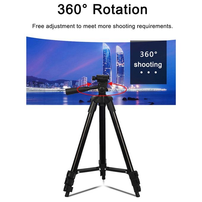 Outdoor Portable Stand Foldable  360° Tripod Stand Holder