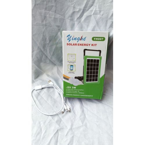 YH007 SOLAR ENERGY KIT 6V 3W WITH BULB
