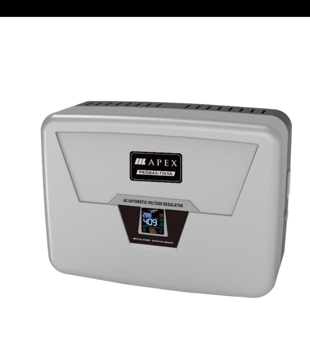 15KVA Relay Voltage Stabilizer; Input Voltage (45V-280V)