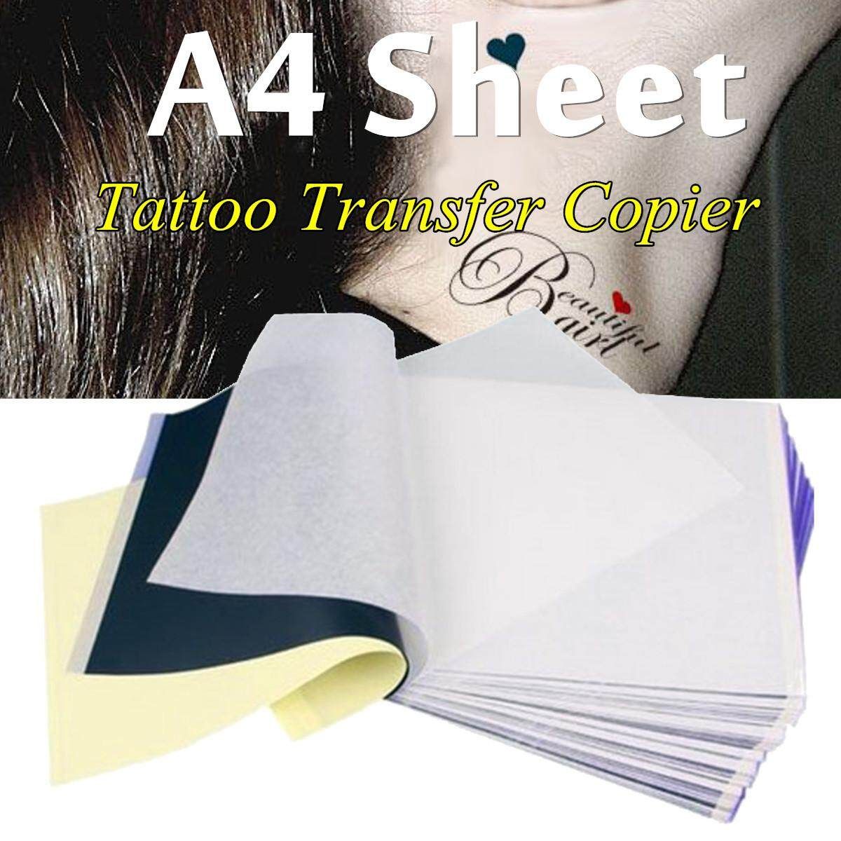 Reusable Tattoo Spirit Stencil Thermal Transfer Copier Paper Manual Impact New