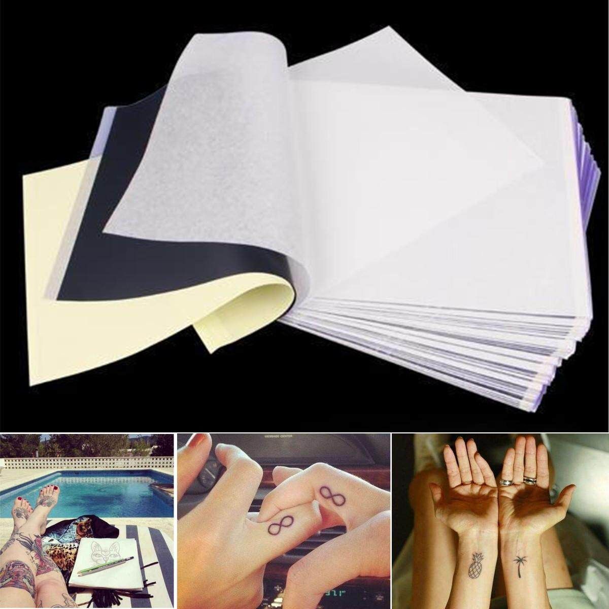 Reusable Tattoo Spirit Stencil Thermal Transfer Copier Paper Manual Impact New