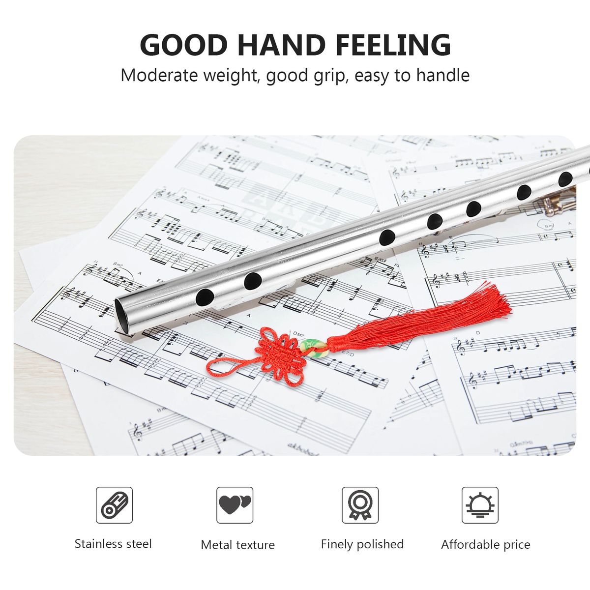 Quality Flute Stainless 1Pc Flute Steel High Chinese Long