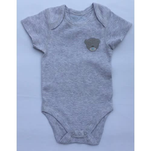 Pure Soft Cotton Short Sleeve Boy's Bodysuits  - 5 piece
