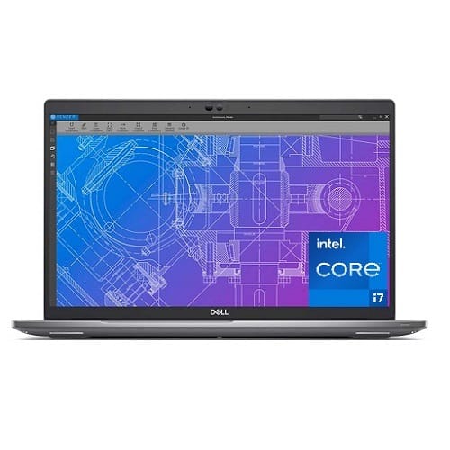 Precision 3570-12th  Gen-15"-Icore I7-256GB ROM - 16GB RAM - 4GB Nvidia  - Windows 11
