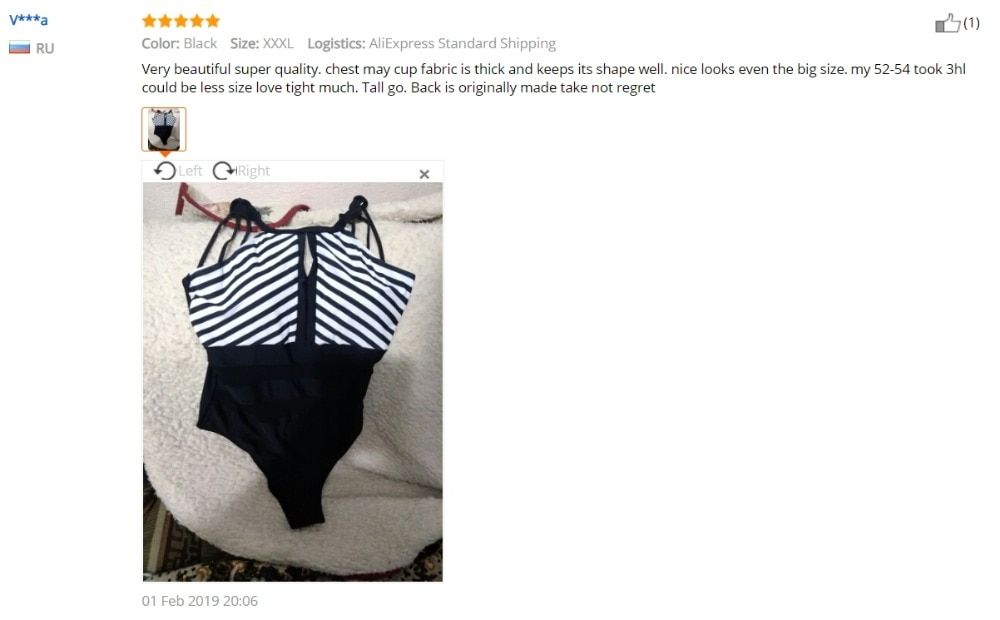 Panel Stripe Print Swimwear Black Halter One-piece Swimsuit Women Patchwork Bandage Size 5XL(Black)
