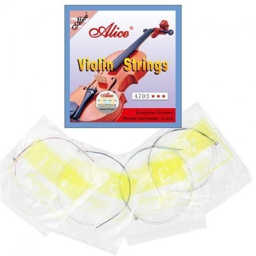 4pcs Professional Violin E-1st / A-2nd / D-3rd / G-4th Strings Set For 4/4 -1/8Size