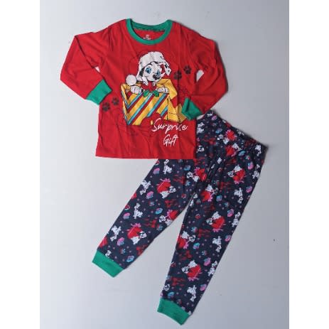Caluby Christmas Theme Pyjamas Set For Kids