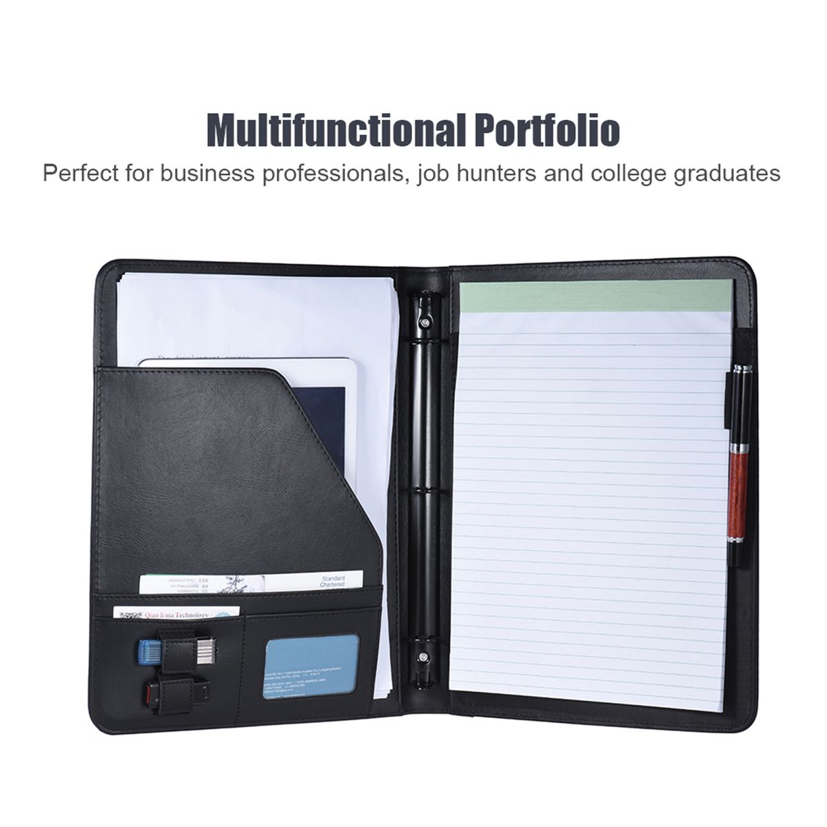 Professional Business Portfolio Padfolio Folder Document