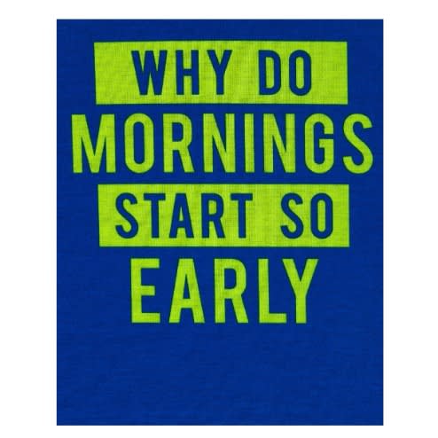 Boys Mornings And Football Short Sleeve Cotton Snug Fit Pyjamas Sleepwear- 4pcs