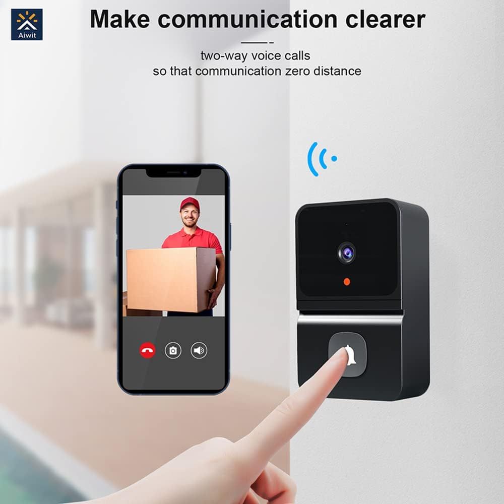 Video Door Bell WiFi Smart DoorBell With Camera & Phone App