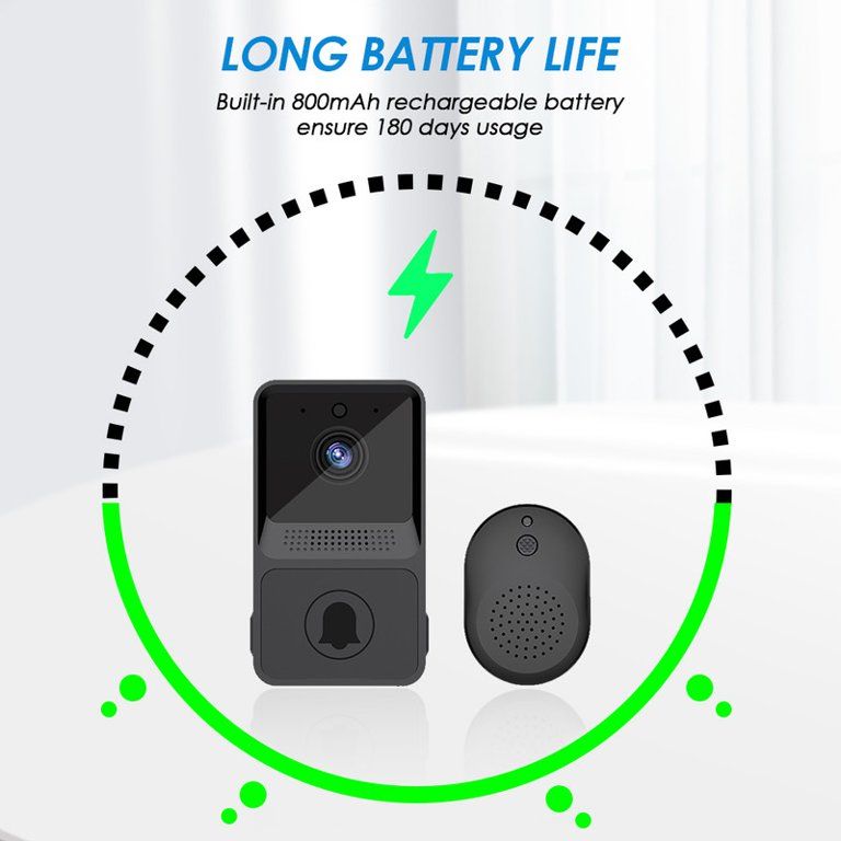 Video Door Bell WiFi Smart DoorBell With Camera & Phone App