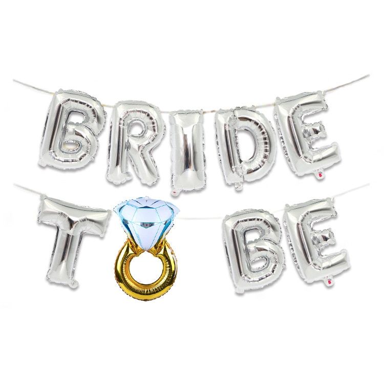 Team Bride Tribe Cups Bridal Shower Bachelorette Party Plastic Drinking Cup Rose Gold Hen Party Accessories Wedding Decoration Silver Ballon