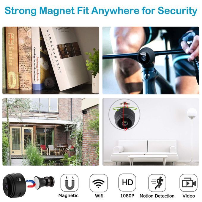 Wireless Hidden Camera WiFi Remote Security Camera