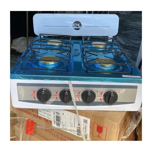 Table Top Gas Cooker With 4 Burners Automatic - Stainless