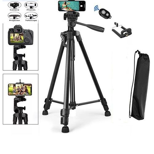 Adjustable Tripod Stand  Selfie Stick Bluetooth Remote Control Phone Camera Stand Holder