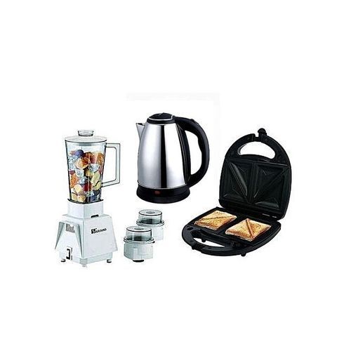 Blender + Electric Kettle + Toaster
