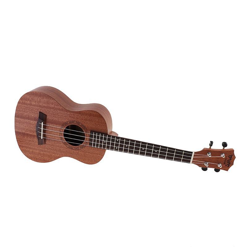 26 Inch Mahogany Wood 18 Fret Tenor Ukulele Acoustic Cutaway Guitar Mahogany Wood Ukelele Hawaii 4 String Guitarra