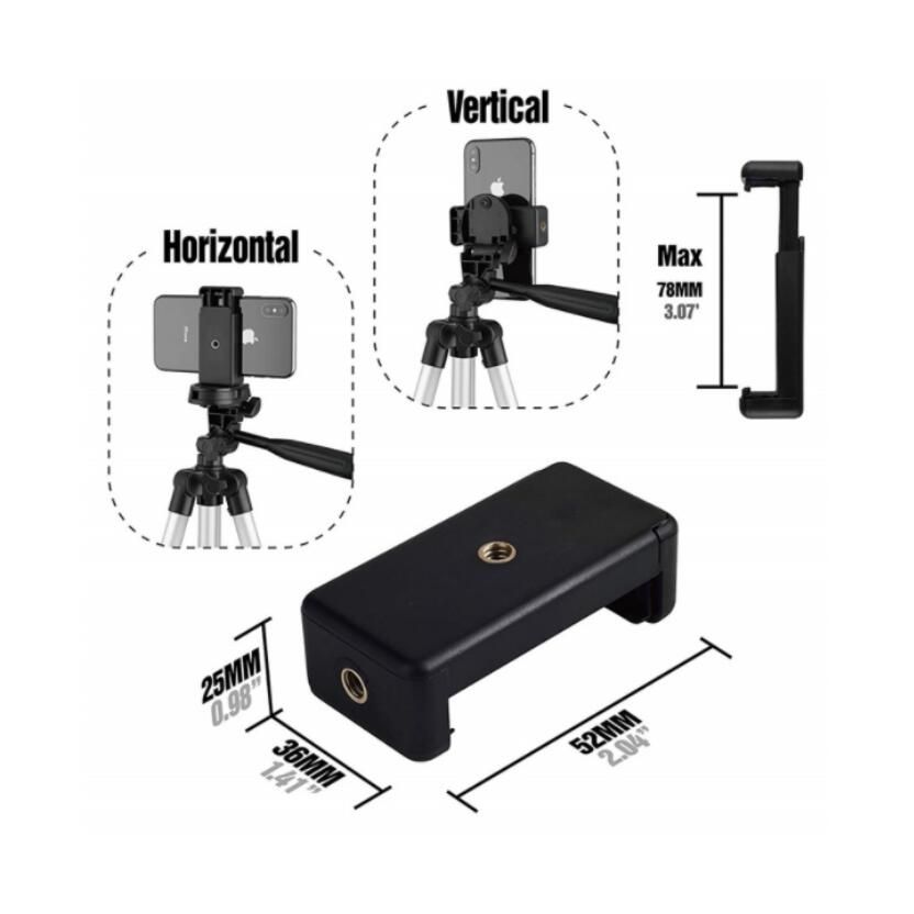 Tripod Stand Adjustable Selfie Stick Phone Camera Stand Holder + Bluetooth Remote Control