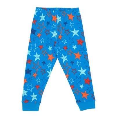 Boys Blue Star Pyjamas- Pack Of 2