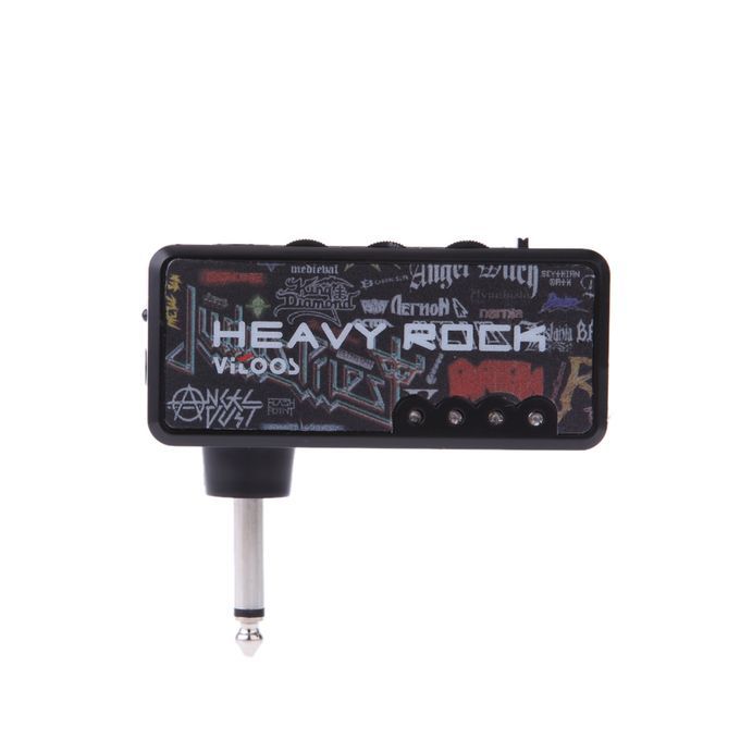 Vitoos Electric Guitar Plug Mini Headphone Amp Amplifier