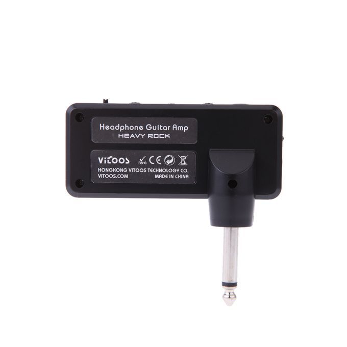 Vitoos Electric Guitar Plug Mini Headphone Amp Amplifier