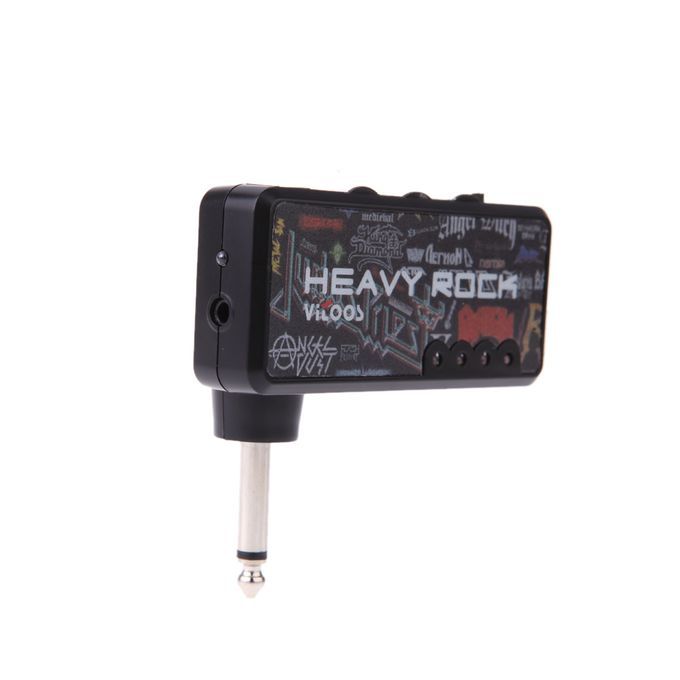 Vitoos Electric Guitar Plug Mini Headphone Amp Amplifier