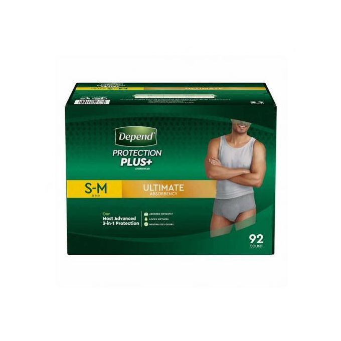 Protection Plus + Ultimate Underwear - 92 Count