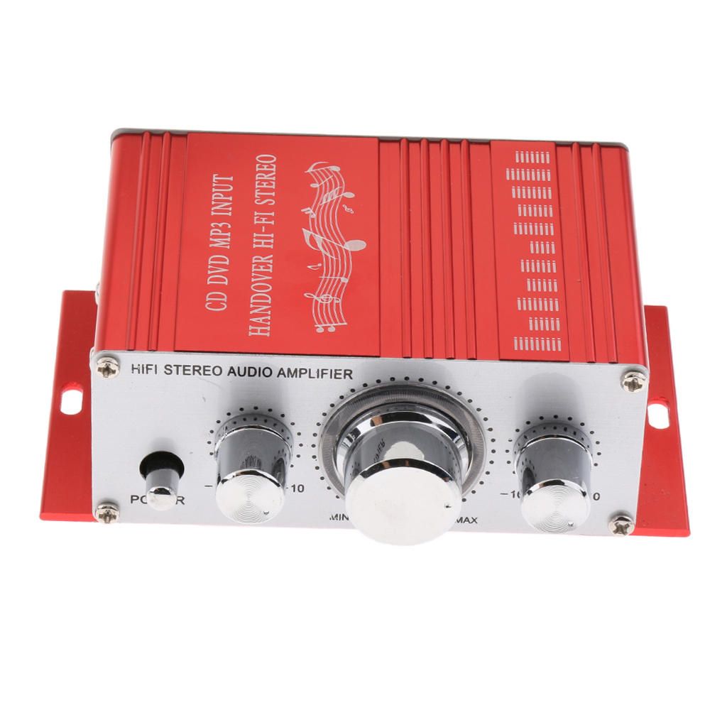 Mini Hifi Stereo Audio Amplifier For Speaker PC TV Cell