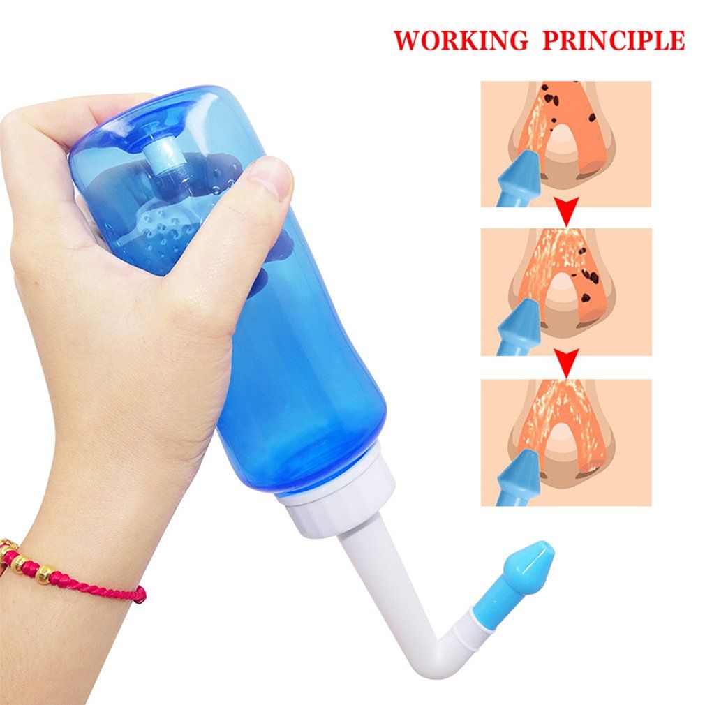 Household Nasal Wash Pot Sinus Nose Cleaner 300ml