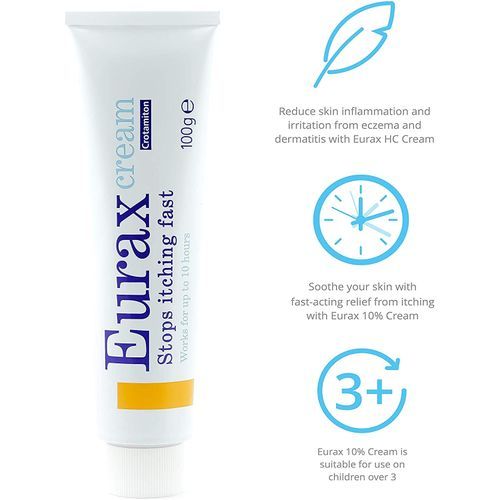 Eurax Cream Stops Itching Fast!