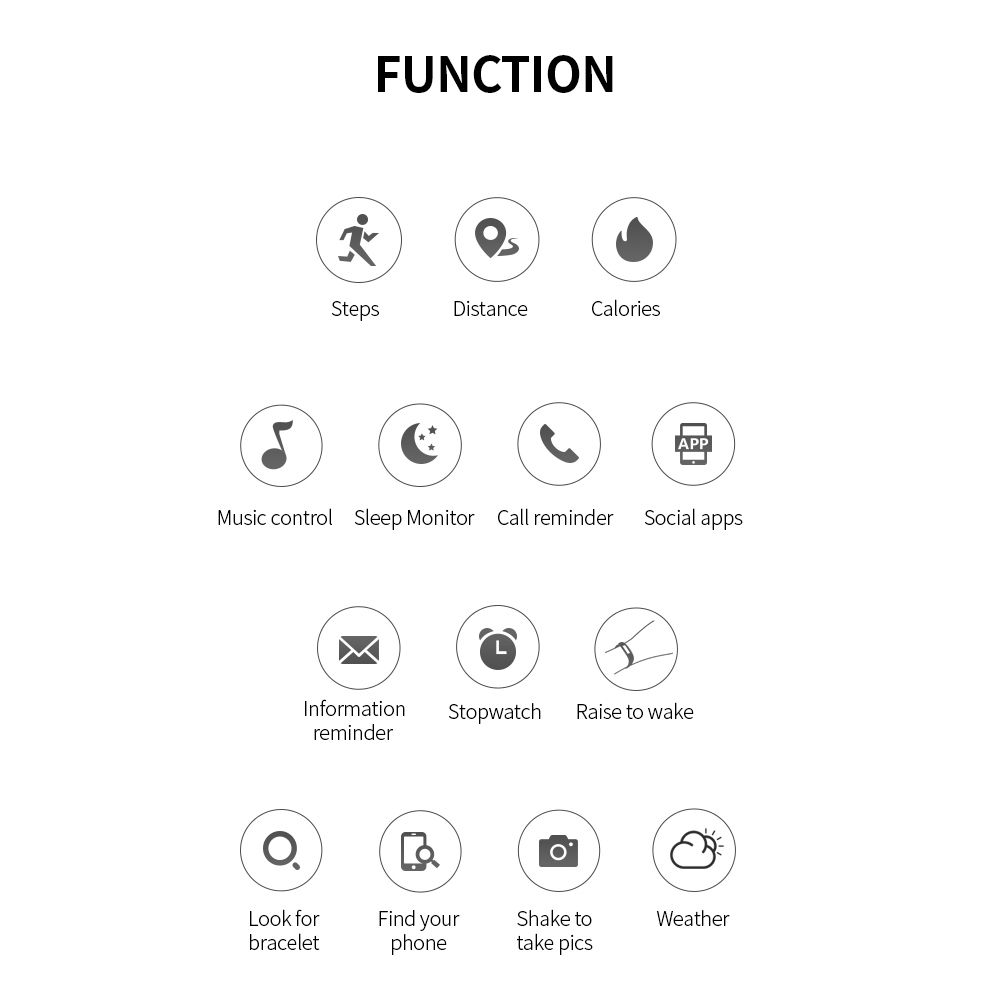 T500 Multifunctional Smart Watch For IOS Android