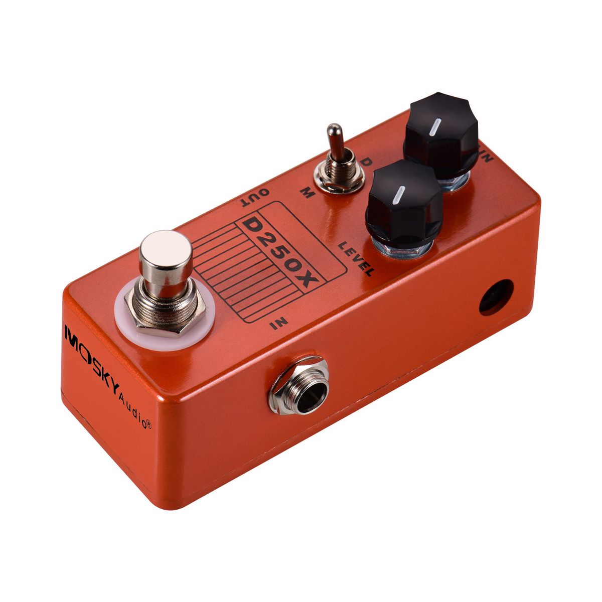 MOSKYAudio D250X Mini Electric Guitar Overdrive Preamp