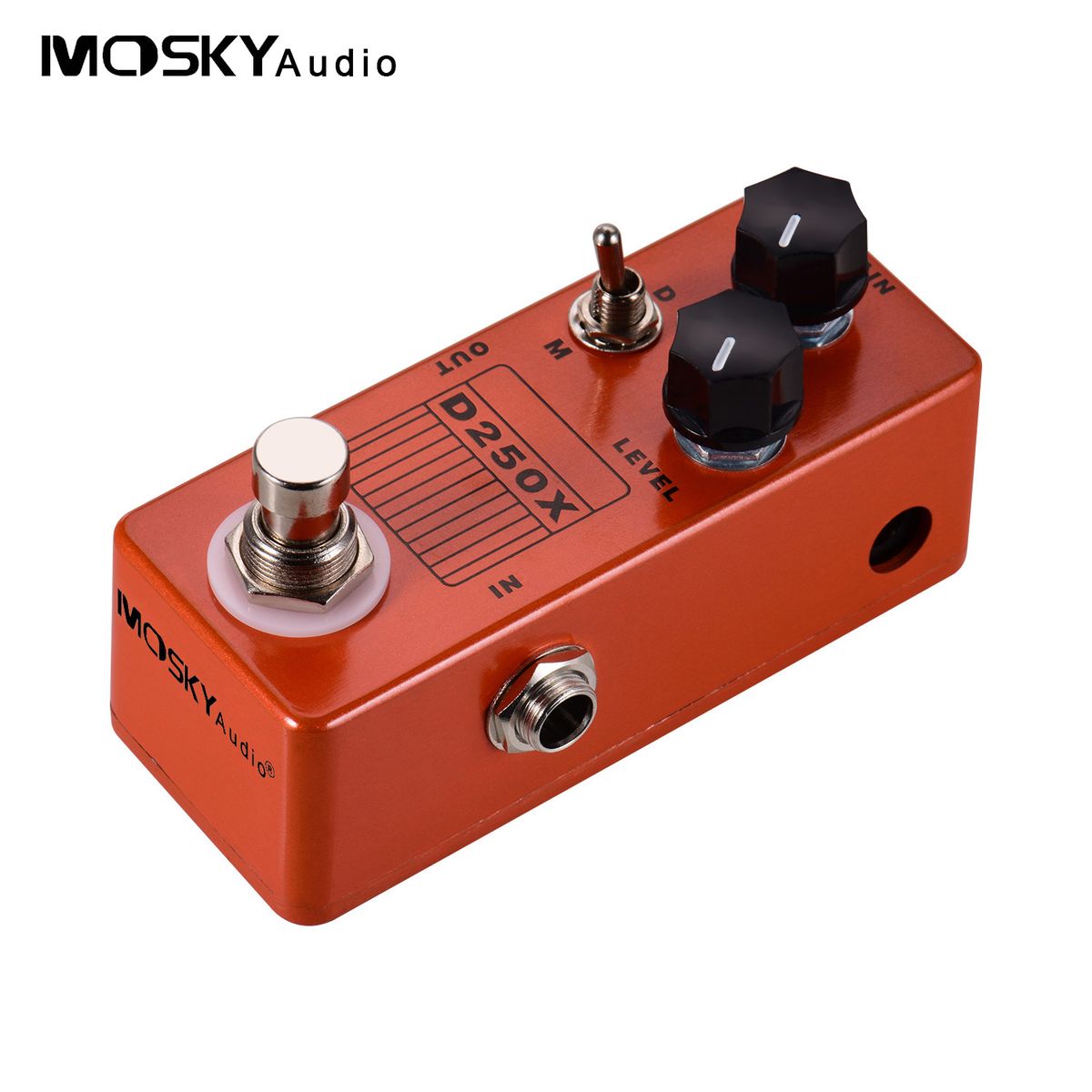 MOSKYAudio D250X Mini Electric Guitar Overdrive Preamp