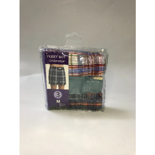 3in1 Kids Woven Boxers - Multicolor