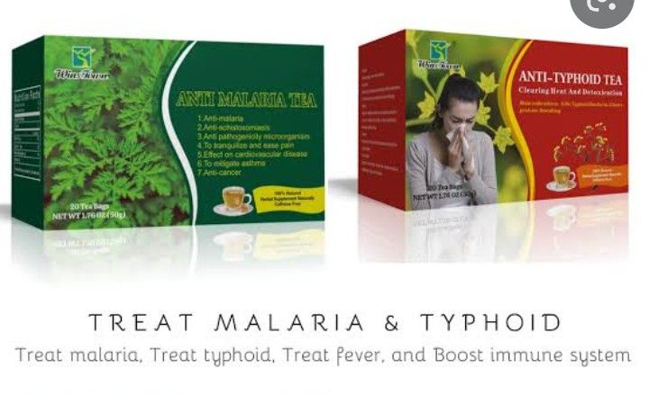 Anti-Malaria And Anti-Typhoid Herbal Tea