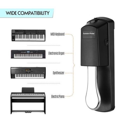 Sustain Pedal Keyboard Foot Damper Piano Pedal Keyboard Sustain Pedal - Piano Style