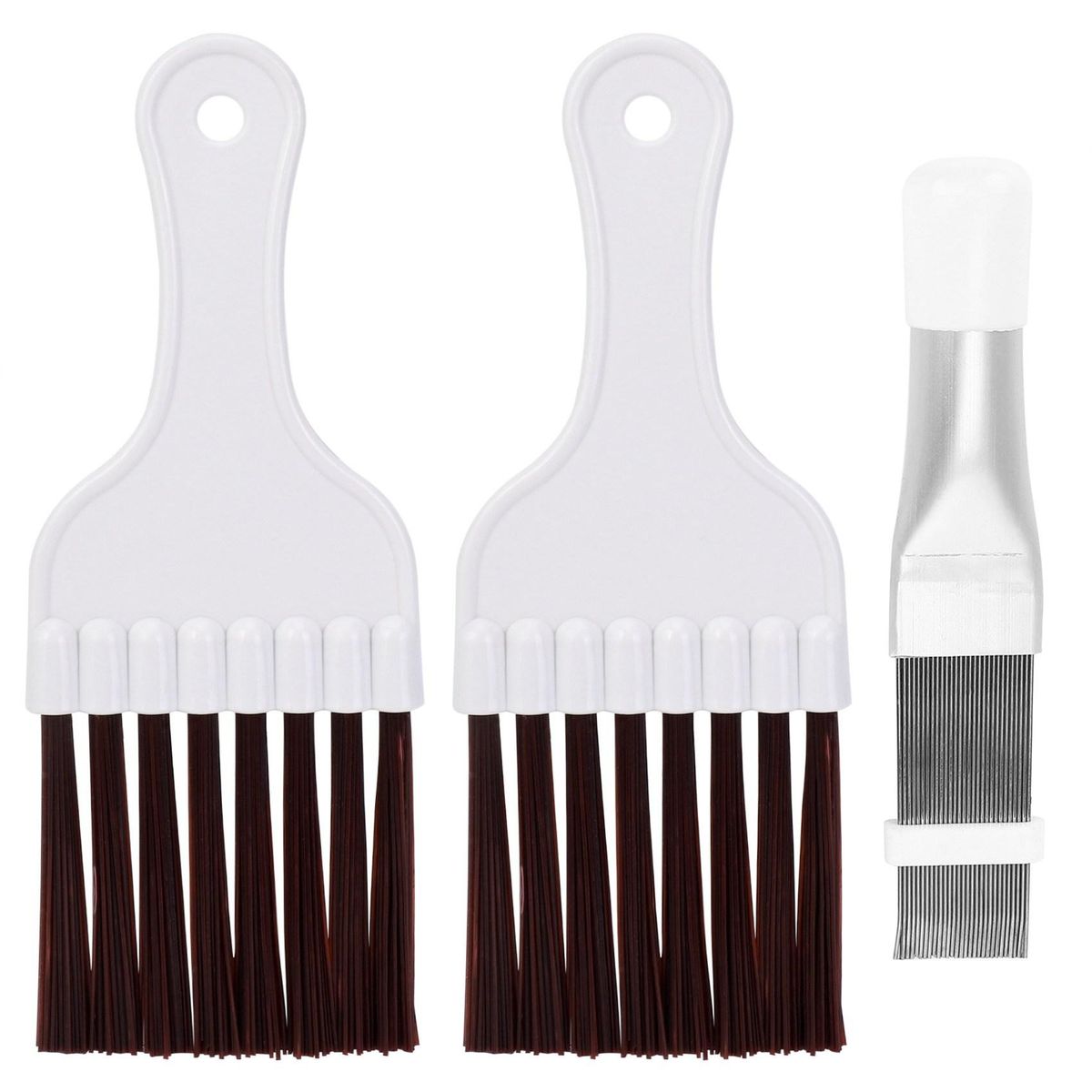 3 Pieces Air Conditioner Condenser Fin Comb, Fin Cleaning