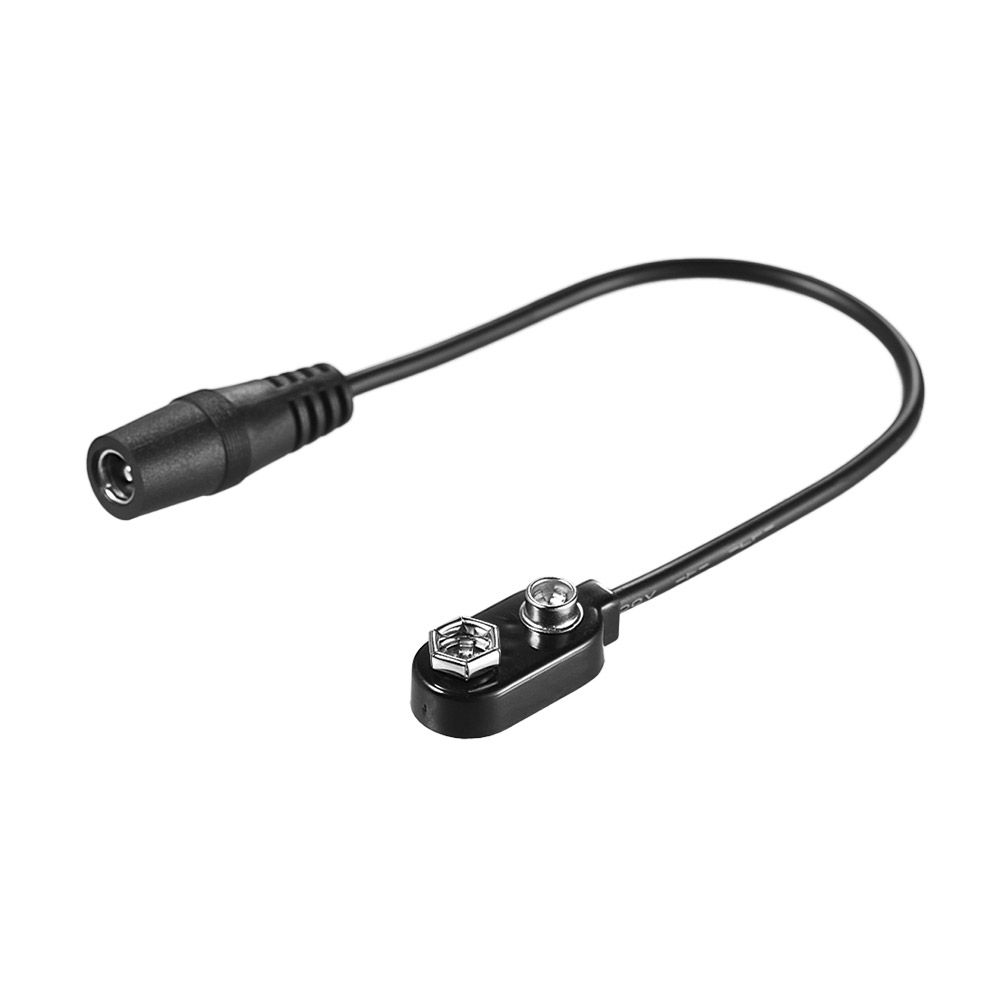 9V Battery Clip Converter Snap Connector 2.1mm * 5.5mm